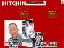 Tablet Screenshot of hitchin-driving-school.co.uk